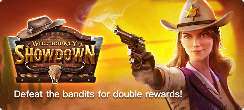 Sampul Wild Bounty Showdown dari PG Soft